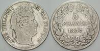 Frankreich 5 Franc Louis Philipp 1830-1848. -
