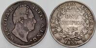 Indien-Britisch 1 Rupee Empire 1765-1947. -