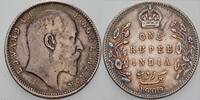 Indien-Britisch 1 Rupie Empire 1765-1947. -