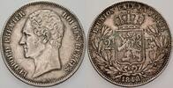 Belgien-Königreich 2 1/2 Franc Leopold I 1831-1865. -