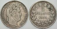 Frankreich 5 Francs Louis Philipp 1830-1848. -