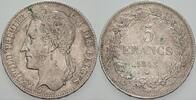 Belgien-Königreich 5 Francs Leopold I 1831-1865. -