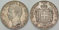 Griechenland 5 Drachmai Georg I. 1863-1913. -