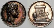 Bayern Silberne Miniaturmedaille Ludwig I. 1825-1848. -