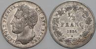 Belgien-Königreich 1/2 Franc Leopold I 1831-1865. -