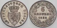 Hessen-Darmstadt 6 Kreuzer Ludwig II. 1830-1848. -