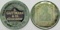 Düsseldorf 20 Pfennig DAS MODERNE KAUFHAUS-GUTTMANN & CO -