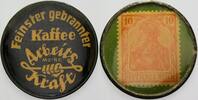 Düsseldorf 10 Pfennig FEINSTER GEBRANNTER KAFFEE - ARBEITSKRAFT -