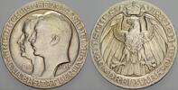 Preußen 3 Mark Wilhelm II. 1888-1918. -