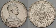 Preußen 3 Mark 1913 A Wilhelm II. 1888-1918. Vorzüglich +