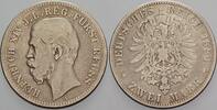Reuß, jüngere Linie 2 Mark Heinrich XIV. 1867-1913. -
