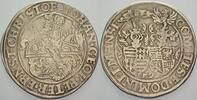 Mansfeld-eigentliche vorderort Eisleben Linie Taler Johann Georg I., Peter Ernst I., Christoph II., 1558-1569 -