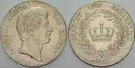 Bayern Kronentaler 1835 Ludwig I. 1825-1848. Wz. Rdf., Patina, vorzüglich +