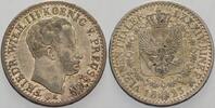 Preußen 1/6 Taler 1823 A Friedrich Wilhelm III. 1797-1840. Patina, vorzüglich