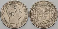 Preußen 1/6 Taler Friedrich Wilhelm IV. 1840-1861. -