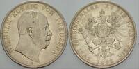 Preußen Doppeltaler Wilhelm I. 1861-1888. -