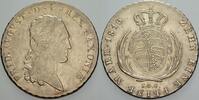 Sachsen Konventionstaler Friedrich August I. 1806-1827. -