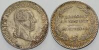 Sachsen 1/6 Taler Friedrich August I. 1806-1827 -