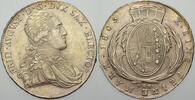 Sachsen-Albertinische Linie Taler 1805 S.G.H. Friedrich August III. 1763-1806. Patina, min. Justiert, vorzüglich