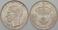 Belgien-Königreich 20 Francs Leopold III. 1934-1950. -