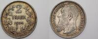 Belgien-Königreich 2 Franc Leopold II 1865-1909. -