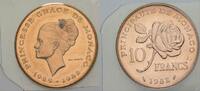 Monaco 10 Francs Rainier III., 1949-2005. -