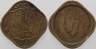 Indien-Britisch 1/2 Anna George VI. -