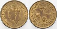 Hongkong 10 Cents George VI -