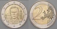 Luxemburg 2 Euro 2025 25 JAHRE THRON. HENRI Bankfrisch