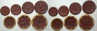 Weimar Freistaat Sachsen 20, 50 Pfennig, 1,2,5,20 Mark -