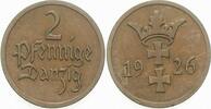 Danzig, Freie Stadt 2 Pfennig -