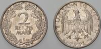 Kleinmünzen - Weimarer Republik 2 Reichsmark Weimarer Republik -