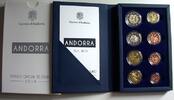 Andorra Kursmünzensatz 1 Cent - 2 Euro (8 Münzen) -