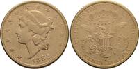 Vereinigte Staaten von Amerika 20 Dollar 1882 S Sehr schön