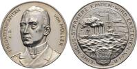 Erster Weltkrieg Silbermedaille 1914 FREGATTENKAPITÄN Z.S. VON MÜLLER Patina, leicht gereinigt, vorz