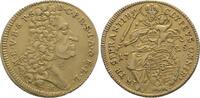 Bayern 1 Max dŽor 1725 München Maximilian II. Emanuel 1679-1726. Min. Justiert,leichte Fassungsspure