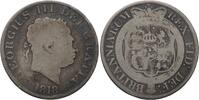 Großbritannien 1/2 Crown George III. 1760-1820. -