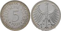 5 Mark Kursmünzen 5 Deutsche Mark Bundesrepublik Deutschland -