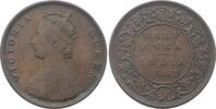 Indien-Britisch 1/2 Anna 1862 Empire 1765-1947. Fast sehr sch&ouml;n 35,00 EUR  zzgl. 5,00 EUR Versand