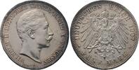 Preu&szlig;en 5 Mark 1907 A Wilhelm II. 1888-1918. Patina, wz.Rdf., min.Ber., ... 100,00 EUR  zzgl. 5,00 EUR Versand