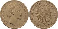 Bayern 10 Mark 1875 D Ludwig II. 1864-1886. Sehr sch&ouml;n 525,00 EUR kostenloser Versand