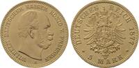 Preu&szlig;en 5 Mark 1877 A Wilhelm I. 1861-1888. Fast vorz&uuml;glich 465,00 EUR kostenloser Versand