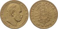 Preu&szlig;en 10 Mark 1875 C Wilhelm I. 1861-1888. Sehr sch&ouml;n 525,00 EUR kostenloser Versand