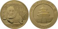 China 200 Yuan 2015 PANDA Stempelglanz, Fleck auf dem Tempel, verkapselt 2100,00 EUR  zzgl. 10,00 EUR Versand