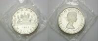 Kanada 1 Dollar 1963 Elizabeth II., 1952-2022 Bankfrisch in Folie 50,00 EUR  zzgl. 5,00 EUR Versand