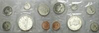 Kanada Kursm&uuml;nzensatz  (1+5+10+25+50 Cent + 1 Dollar) 1962 Elizabeth II.... 75,00 EUR  zzgl. 5,00 EUR Versand