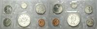 Kanada Kursm&uuml;nzensatz  (1+5+10+25+50 Cent + 1 Dollar) 1963 Elizabeth II.... 70,00 EUR  zzgl. 5,00 EUR Versand