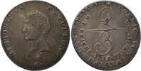 Westfalen, Königreich 2/3 Taler 1809 Hieronymus Napoleon 1807-1813. Patina, wz. Rdf., sehr schön - vorzüglich