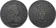 Frankreich 1/3 Ecu Ludwig XV. 1715-1774. -