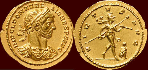 Roman Empire AURELIANUS (274-275) (AURELIAN), 270-275 - AV Aureus, Rome unz-